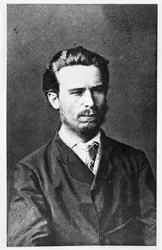 Porträt von Sergei Nechaev (1847-82)